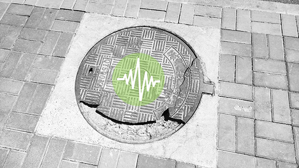 智能井蓋傳感器EN100A1-智慧井蓋-智能窨井蓋-井下水位監(jiān)測_萬賓?WITBEE