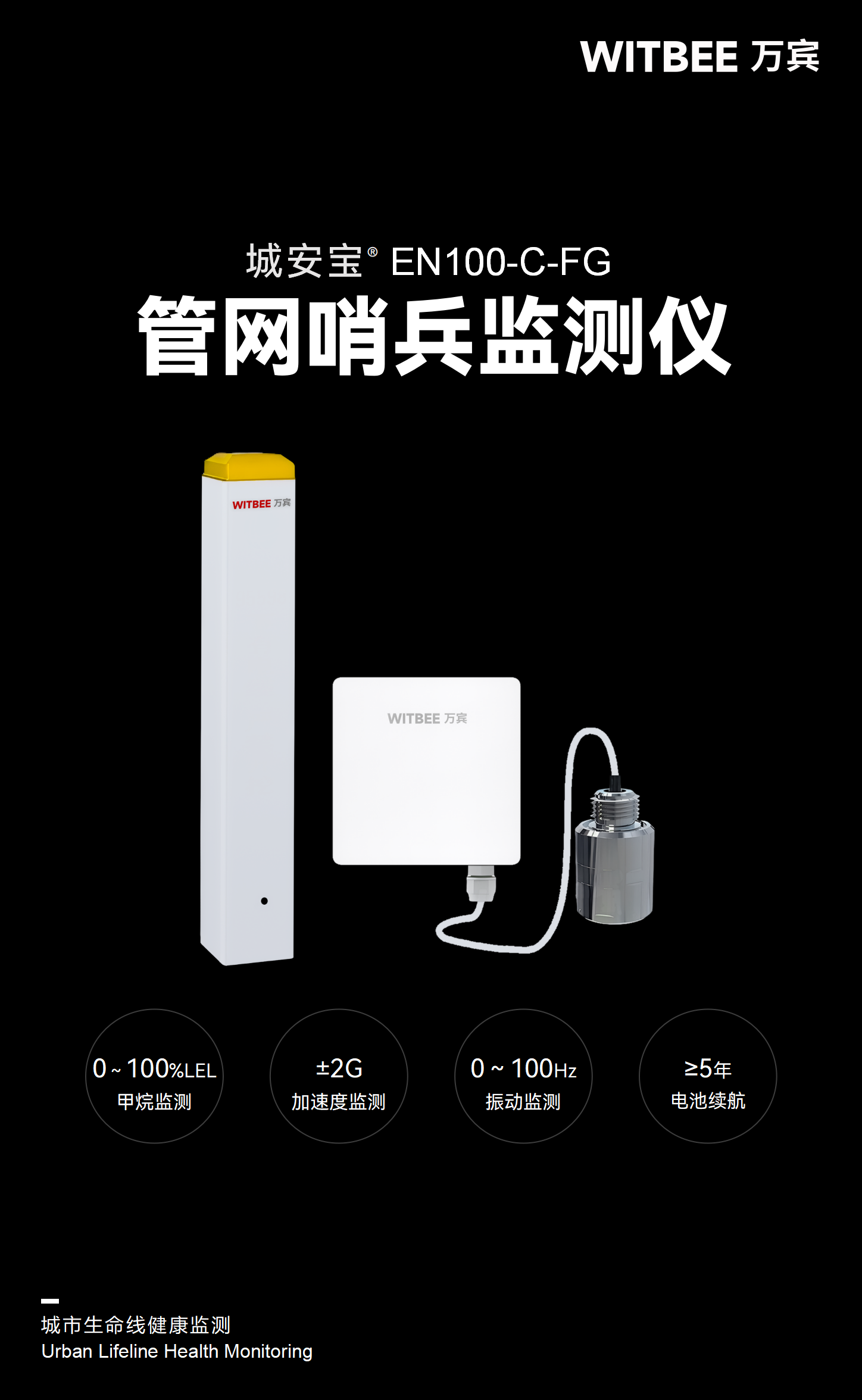 管網(wǎng)哨兵監(jiān)測儀 EN100-C-FG(圖1)